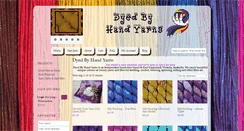 Desktop Screenshot of dyedbyhandyarns.com